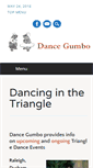 Mobile Screenshot of dancegumbo.com